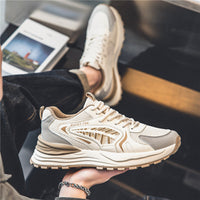 Ténis masculinos, novos ténis primavera/verão 2024, ténis de corrida versáteis masculinos, sapatos casuais de rede populares para homens