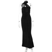 O novo conjunto feminino mais vendido da Amazon, vestido alto e sem mangas sexy, estilo street-style, slim e fita longa para mulheres