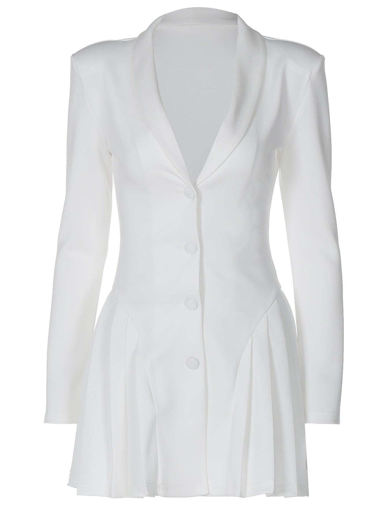 Amazon cross-border nova cor sólida sexy deep V terno gola cardigan irmã real estilo curto babado vestido mulheres