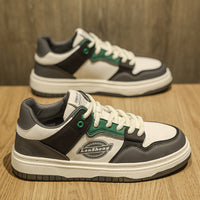 Sapatos masculinos 2025 nova marca da moda de primavera, sapatos casuais de alta gama e respiráveis, design desportivo de nicho para estudantes, ténis
