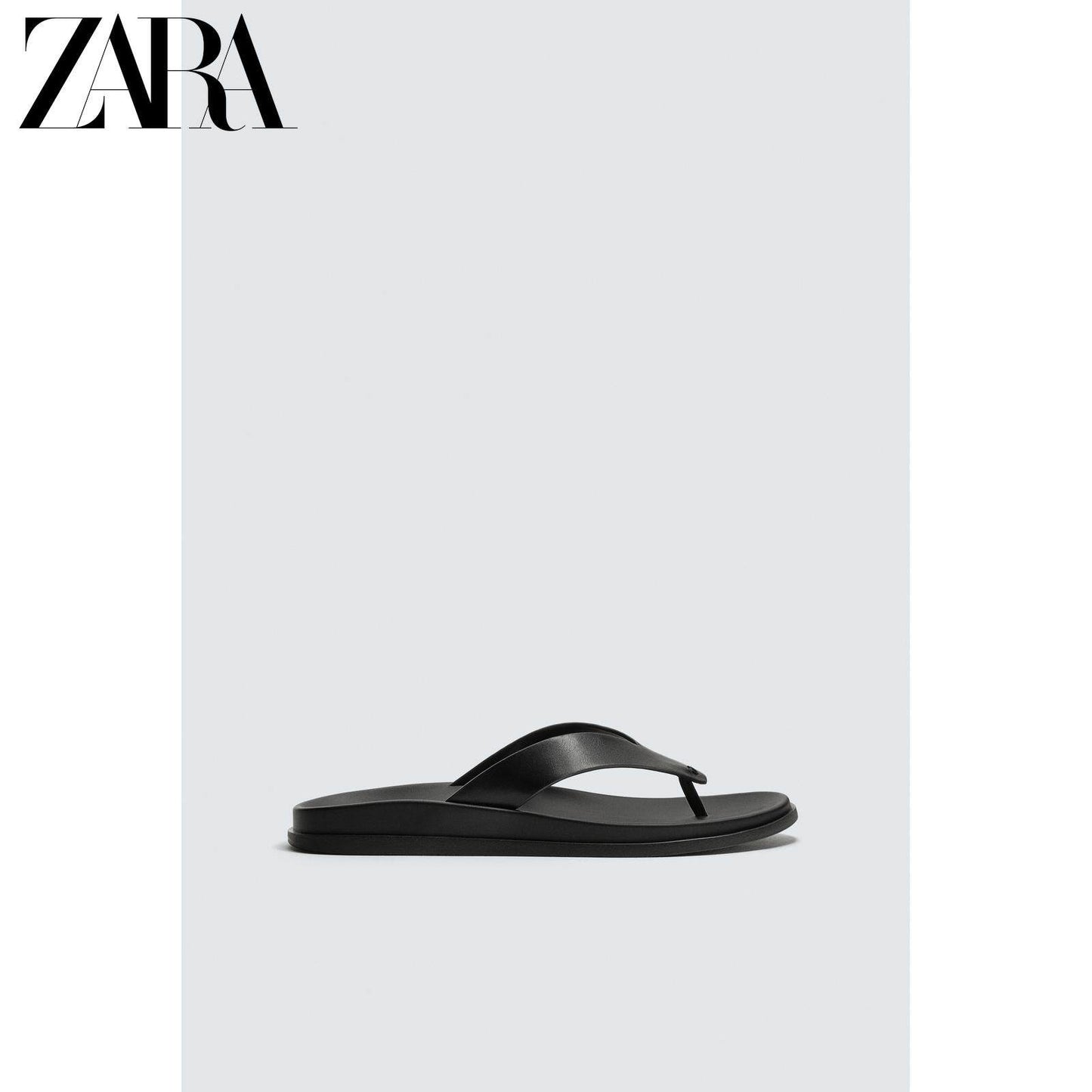 ZARA 2026 Primavera/Verão Novos Sapatos Masculinos Chinelos Rasteiros com Tiras 2737720 800