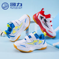Novos ténis desportivos em pele, ténis de treino Warrior para rapazes e raparigas, sapatos casuais versáteis com velcro, sapatos leves com sola