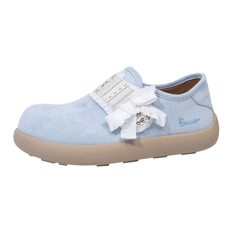 Os novos sapatos Birkenstock, retro e modernos e baixos da Warrior, design de sapatos femininos de estilo universitário, sapatos versáteis versáteis ao estilo coreano