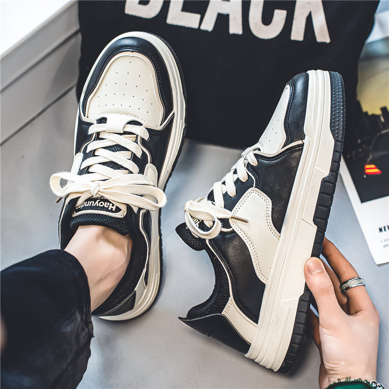 Sapatos Masculinos de Verão 2024: Sapatos Famosos na Internet, Ténis Estudantis Modernos e Versáteis de Nicho para Estudantes no Instagram, Ténis Masculinos de Sola Grossa