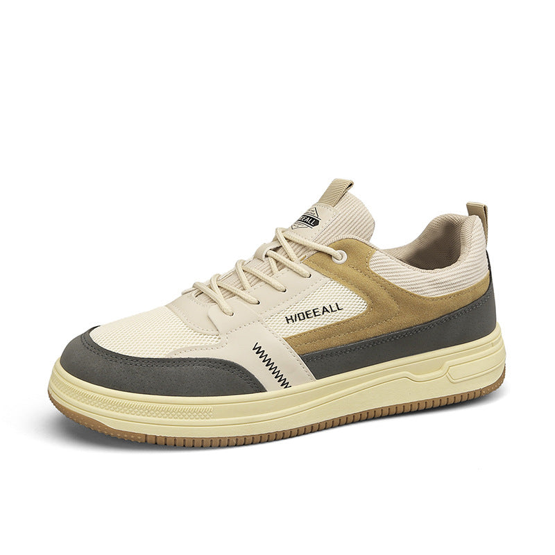 Sapatos masculinos: novos ténis desportivos casuais de 2024, sapatos masculinos versáteis e decotados e modernos de verão, estudantes