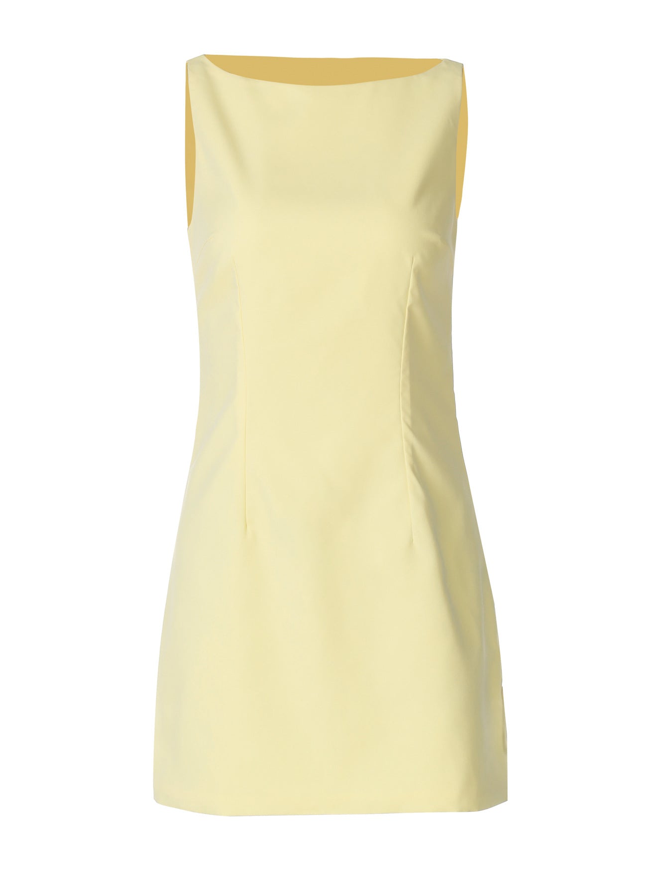 Vestido fino de verão 2025, de cor sólida, de cor sólida e de duas camadas, de cor sólida para mulheres europeias e americanas, sem mangas e fecho nas costas, com fecho nas costas