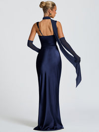 Vestido camisola feminina, de moda ultrafronteiriça e sexy de estilo socialite sexy, elegante e à venda