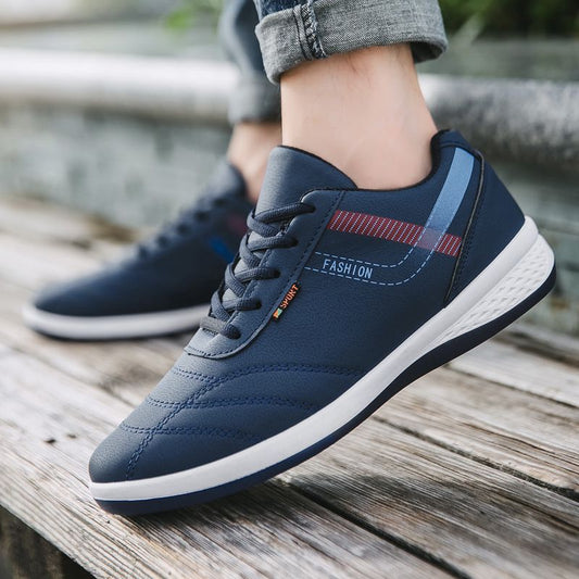 Novos Sapatos Masculinos da Primavera 2024: Sapatos Casuais da Moda Coreanos, Sapatos Desportivos Respiráveis com Sola Macia, Sapatos Brancos, Ténis Masculinos