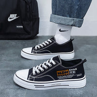 Sapatos masculinos de lona, novos ténis desportivos desportivos casuais respiráveis para o verão e versáteis, sapatos de tecido versáteis para estudantes masculinos da moda
