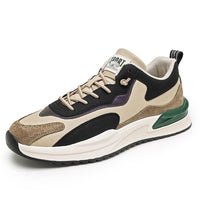 A-Gan Sapatos Masculinos Outono 2025 Novos Ténis Casuais Casuais Retro Masculinos, Sapatos Versáteis Masculinos para Pai, Sapatos Modernos