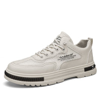 Sapatos de Homem 2024 Novos Ténis Desportivos Desportivos Casuais de Rede Respirável de Verão 2024, Sapatos de Trabalho Antiderrapantes de Trabalho Moisture