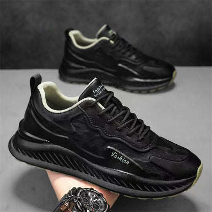 Sapatos masculinos de primavera e outono, novos sapatos casuais de 2025, sapatos desportivos versáteis e respiráveis, sapatos de snowboard masculinos, sapatos de pai