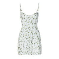 Europa e América 2026 Verão 2026 Quente Nova Pequena Saia Floral Curta Vestido com alças Comércio Exterior Grossista Roupa Feminina Dropshipping de uma peça