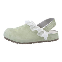 Os novos sapatos Birkenstock da Warrior, modernos, versáteis e confortáveis, sapatos femininos simples de cor sólida, sapatos casuais coreanos de alto valor