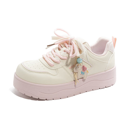 Os novos ténis versáteis confortáveis e com blocos de cor da Warrior, os elegantes singles femininos da moda coreana, sapatos casuais modernos de alto valor estético