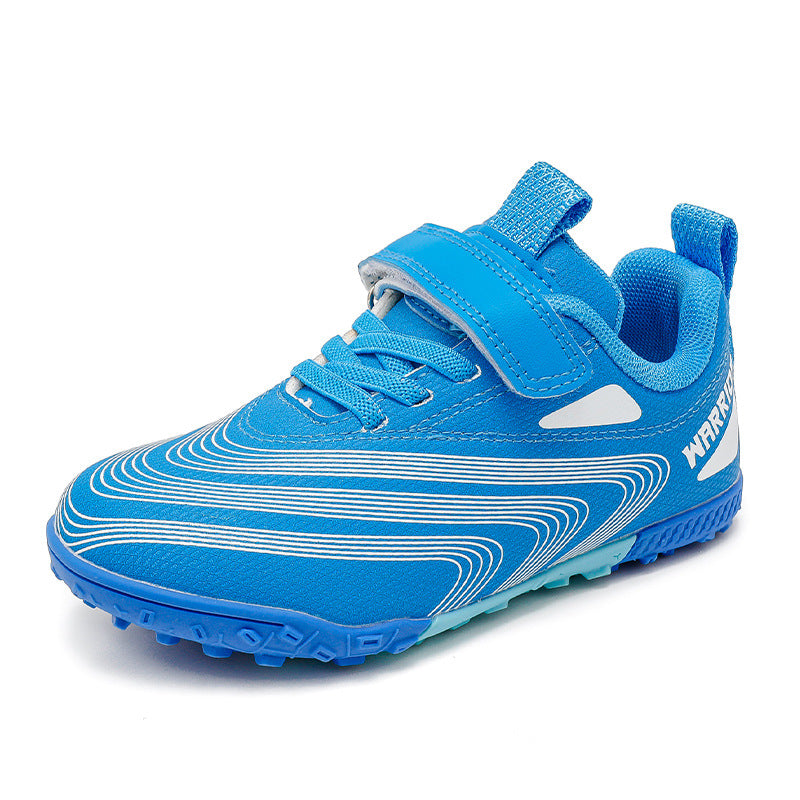 Sapatilhas de futebol coloridas para homem, sapatilhas Warrior para crianças, novas sapatilhas desportivas fixes para idades dos 6 aos 12 anos, sapatilhas de treino para estudantes, sapatilhas casuais versáteis