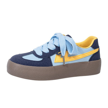 Sapatos simples de madeira de madeira da moda Warrior, sapatos confortáveis de sola grossa para alongar as pernas, sapatos de ensino básico, sapatos de treino moral de casal estilo universitário