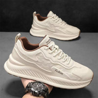 Sapatos masculinos de primavera e outono, novos sapatos casuais de 2025, sapatos desportivos versáteis e respiráveis, sapatos de snowboard masculinos, sapatos de pai