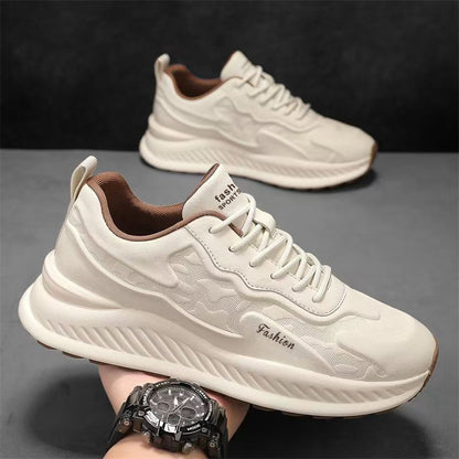 Sapatos masculinos de primavera e outono, novos sapatos casuais de 2025, sapatos desportivos versáteis e respiráveis, sapatos de snowboard masculinos, sapatos de pai