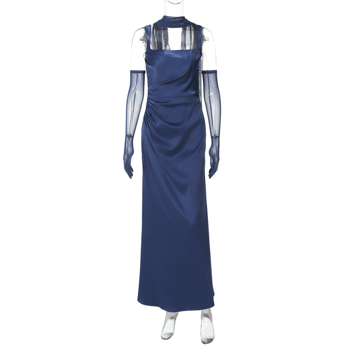 Vestido camisola feminina, de moda ultrafronteiriça e sexy de estilo socialite sexy, elegante e à venda