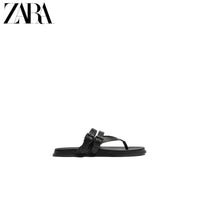 ZARA Coleção Primavera/Verão 2026 - Novos Sapatos Masculinos: Sandálias de dedo com fivela e múltiplas tiras - 2715720 800