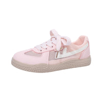 Sapatos femininos de malha Warrior, baixos, confortáveis, versáteis, ténis de verão na moda, sapatos casuais de estilo universitário de alta estética
