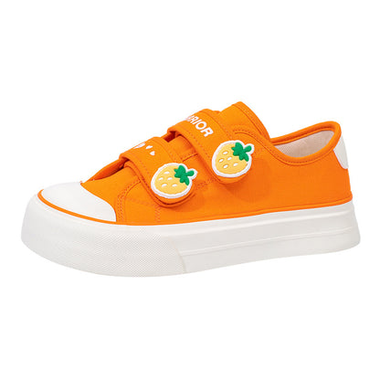 Os novos sapatos semideslizantes enérgicos, fofos e confortáveis da Warrior, sapatos simples de velcro de alto valor, sapatos versáteis de plataforma coreana feminina