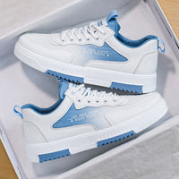 Novos Sapatos Respiráveis em Rede de Estudante para Verão 2024 Masculino, Sapatilhas Casual de Madeira Masculinas, Sapatilhas Desportivas Brancas Na Moda Versáteis