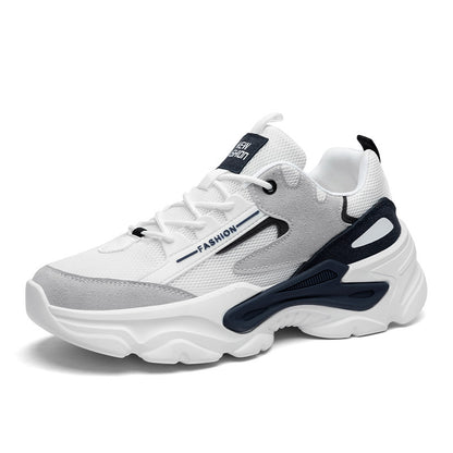 Sapatos de Homem 2024 Novos Ténis Desportivos de Corrida Juvenil Respiráveis de Verão Sapatilhas Casuais Antiderrapantes que Aumentam a Altura Ténis da Moda