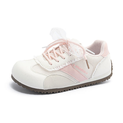 Os novos ténis de treino alemães em pele baixa da Warrior, sapatos femininos elegantes, versáteis e confortáveis, sapatos de ballet estilosos e visualmente apelativos