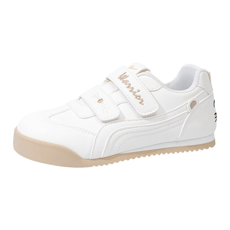 Os novos sapatos simples, versáteis e modernos da Warrior, sapatos casuais confortáveis com blocos de cor e alto valor estético, sapatos femininos simples de estilo universitário
