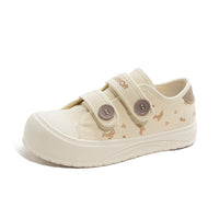 Os novos sapatos de lona estilosos e estéticos da Warrior 2026, sapatos simples fofos com blocos de cor em velcro, sapatos femininos elegantes e versáteis