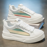 Sapatos originais masculinos de nicho, novos ténis casuais de sola grossa respiráveis para o verão 2025, calçado de moda juvenil para desportivo masculino e na moda