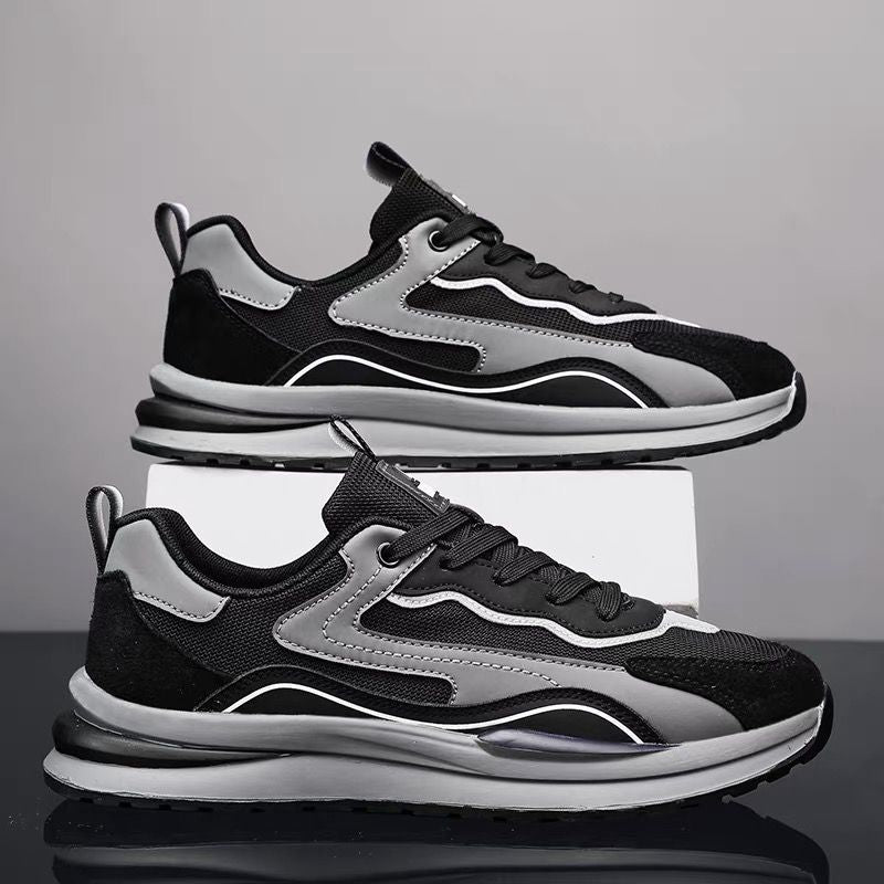 Sapatos masculinos de trabalho de proteção laboral, sapatos de trabalho para estaleiro novo de construção de verão 2024, sapatilhas desportivas Agan de malha com sola grossa e antiderrapantes