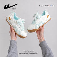 Warrior 2026 Novos Sapatos Casuais Femininos da Moda, Sapatos Simples Confortáveis e Orientados para o Design, Sapatos Desportivos de Alto Valor com Blocos de Cor
