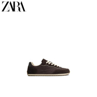 ZARA 2026 Primavera/Verão Novos Sapatos Masculinos BAREFOOT Tênis Leves e Confortáveis 2394720 700