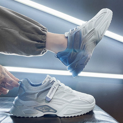 Sapatilhas de Homem 2024 Primavera Novas Sapatilhas Desportivas da Moda Sapatilhas Casuais Versáteis Casuais de Corrida Respiráveis para Homens