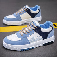 Verão 2025 Novos Sapatos Masculinos Versáteis Versáteis Baixos, Sapatos Desportivos Casuais Leves Famosos na Internet, Ténis de Estudante para Homens