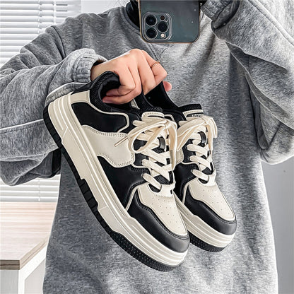 Sapatos Masculinos de Verão 2024: Sapatos Famosos na Internet, Ténis Estudantis Modernos e Versáteis de Nicho para Estudantes no Instagram, Ténis Masculinos de Sola Grossa