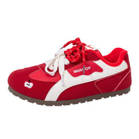 Sapatos de treino morais quentes forrados a lã Warrior, sapatos de algodão novos para o inverno 2025, sapatos femininos confortáveis, macios, versáteis, na moda e de alta estética