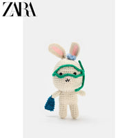 Chaveiro com pingente de coelho para bolsa feminina ZARA, lançamento da coleção verão 2026 (código: 6690710 716)