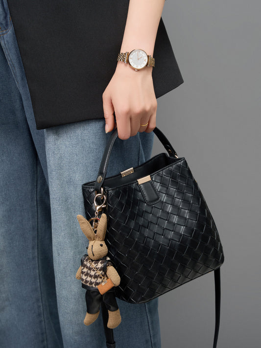 Bolsas de mulher, malas de mulher, novas malas de pele genuína de 2026 para mulheres, malas de grande capacidade em tecido, bandoleiras, malas de mão, malas da moda