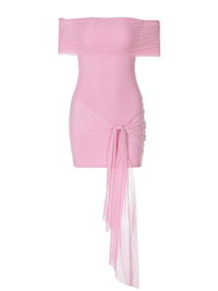 Vestido de fita curta fino, justo, de fita para mulher, de moda para mula, na moda transfronteiriça