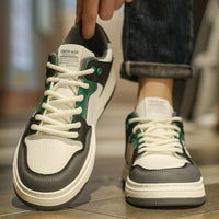 Sapatos masculinos 2025 nova marca da moda de primavera, sapatos casuais de alta gama e respiráveis, design desportivo de nicho para estudantes, ténis