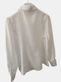 Moda feminina transfronteiriça europeia e americana e estilo casual elegante, lapela, plissada, slim-fit, de cor sólida