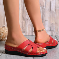 Sapatos femininos de verão, chinelos femininos, sandálias, novo estilo desportivo feminino confortável, leve e leve e sola grossa