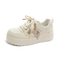 Os novos ténis versáteis confortáveis e com blocos de cor da Warrior, os elegantes singles femininos da moda coreana, sapatos casuais modernos de alto valor estético