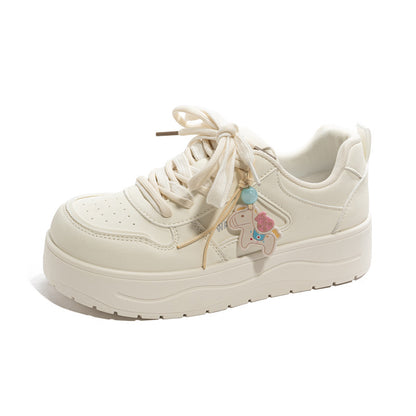 Os novos ténis versáteis confortáveis e com blocos de cor da Warrior, os elegantes singles femininos da moda coreana, sapatos casuais modernos de alto valor estético