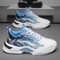 Sapatilhas de Homem 2025 Novas Sapatilhas Desportivas Juvenis de Primavera e Outono, Sapatilhas de Corrida Casual Masculinas Versáteis Respiráveis de Pai Na Moda
