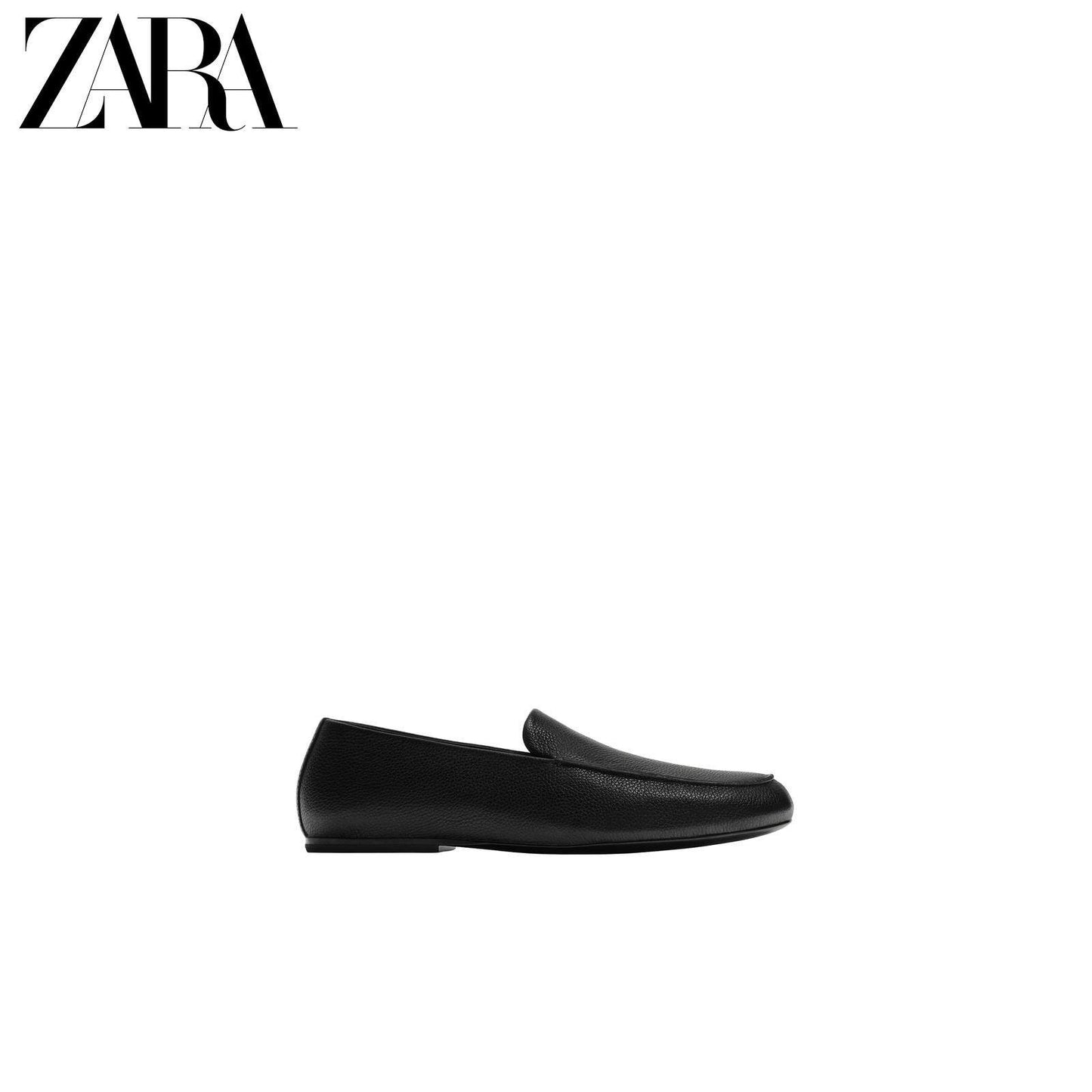ZARA 2026 Primavera/Verão Novos Sapatos Náuticos Masculinos de Couro EDIÇÃO LIMITADA 2653720 800